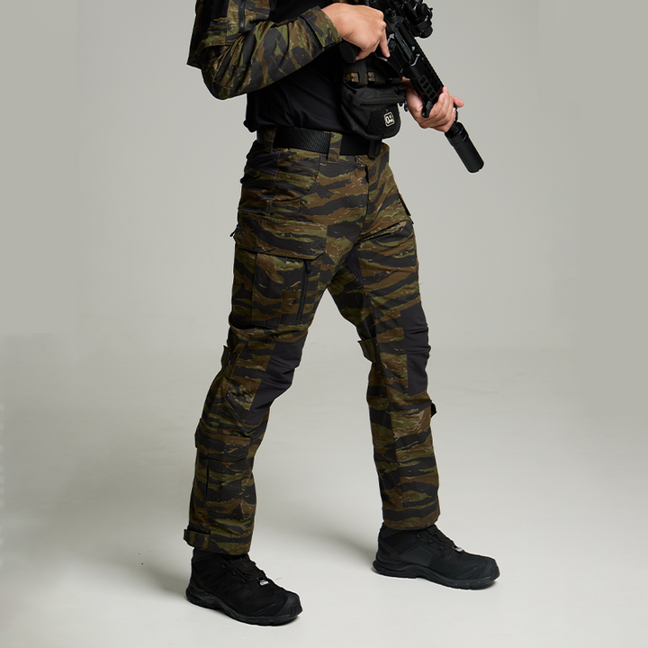 กางเกงทหาร VALOR PX - Native Combat Pants [Tiger Stripe] กางเกงคอมแบท ตำรวจพลร่ม