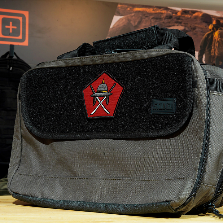 แพทช์ปัก Valor PX - Embroidered Patch BLACK "รั้วของชาติ" อาร์มติดเสื้อ