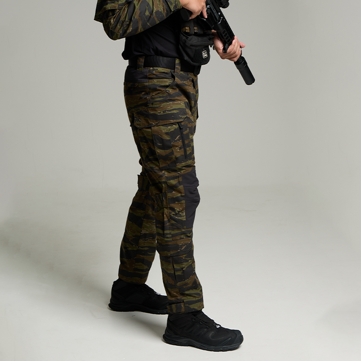 กางเกงทหาร VALOR PX - Native Combat Pants [Tiger Stripe] กางเกงคอมแบท ตำรวจพลร่ม