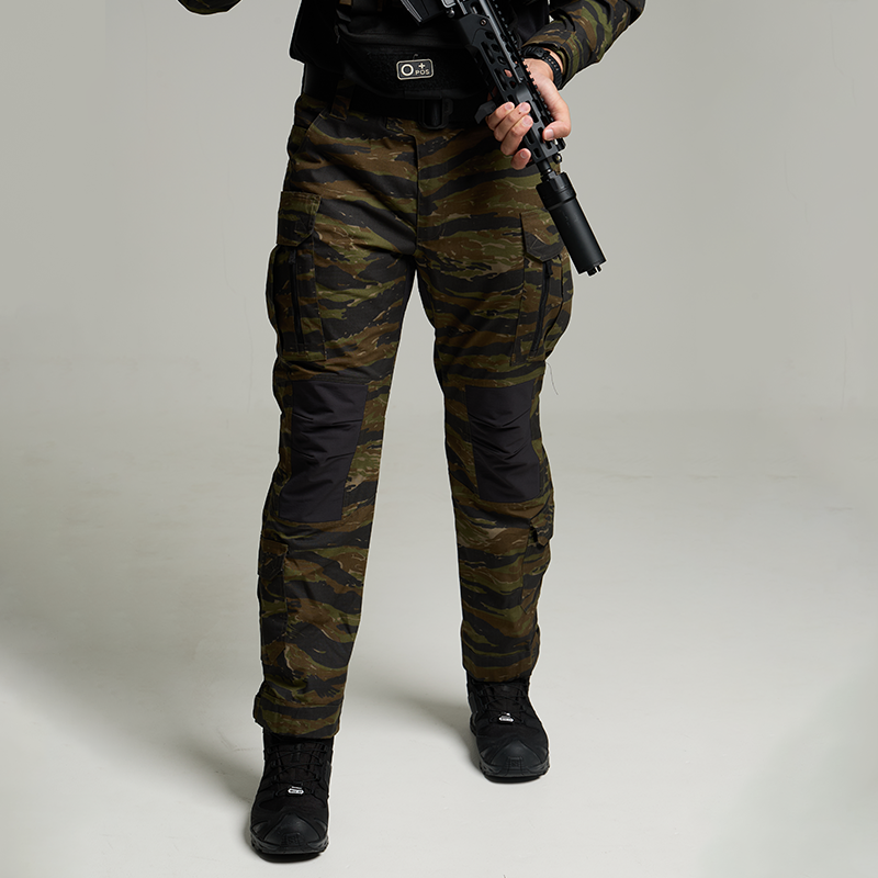 กางเกงทหาร VALOR PX - Native Combat Pants [Tiger Stripe] กางเกงคอมแบท ตำรวจพลร่ม