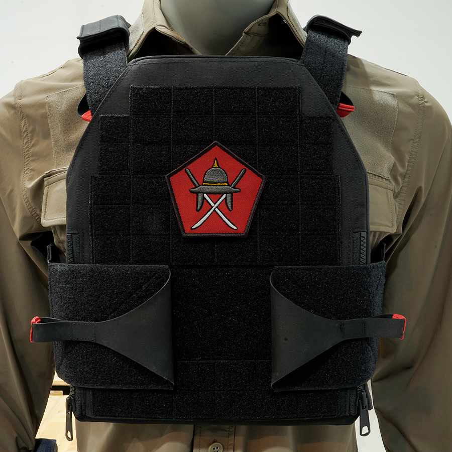 Valor PX - Embroidered Patch BLACK"รั้วของชาติ"