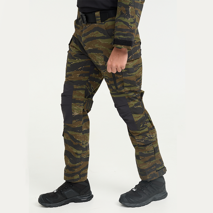 กางเกงทหาร VALOR PX - Native Combat Pants [Tiger Stripe] กางเกงคอมแบท ตำรวจพลร่ม
