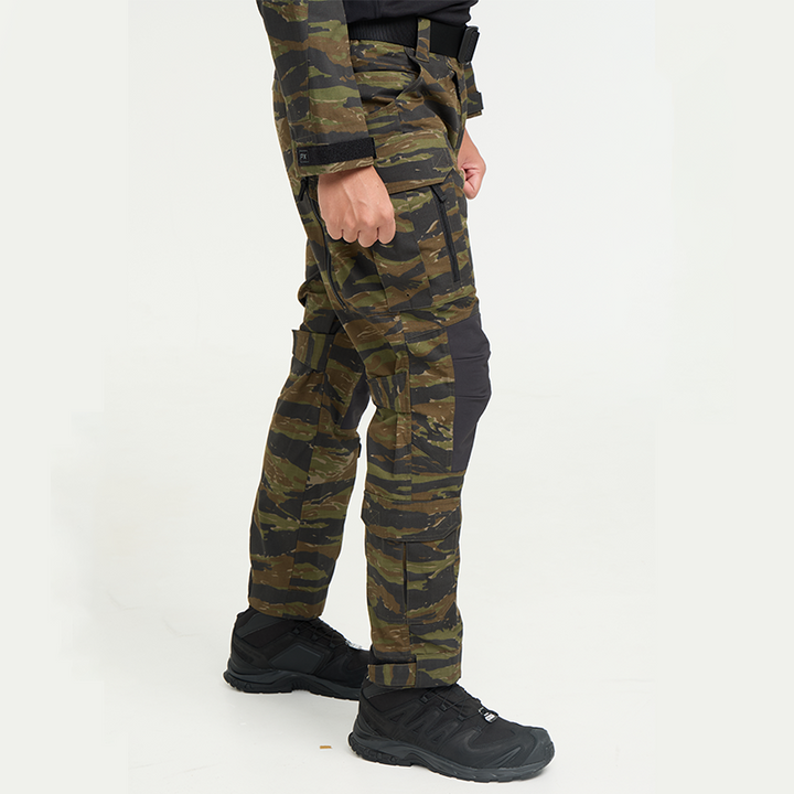VALOR PX - NATIVE COMBAT Pants [Tiger Stripe] กางเกงคอมแบท ตำรวจพลร่ม
