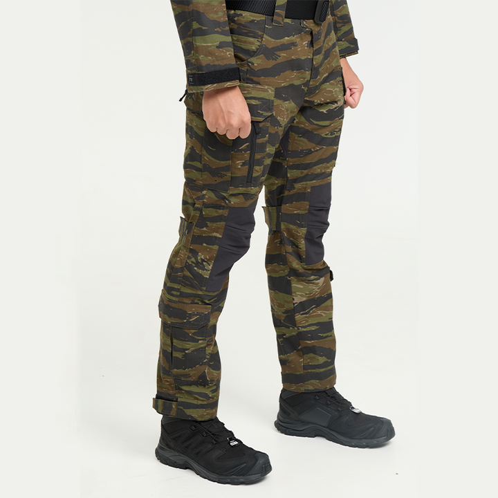 VALOR PX - NATIVE COMBAT Pants [Tiger Stripe] กางเกงคอมแบท ตำรวจพลร่ม