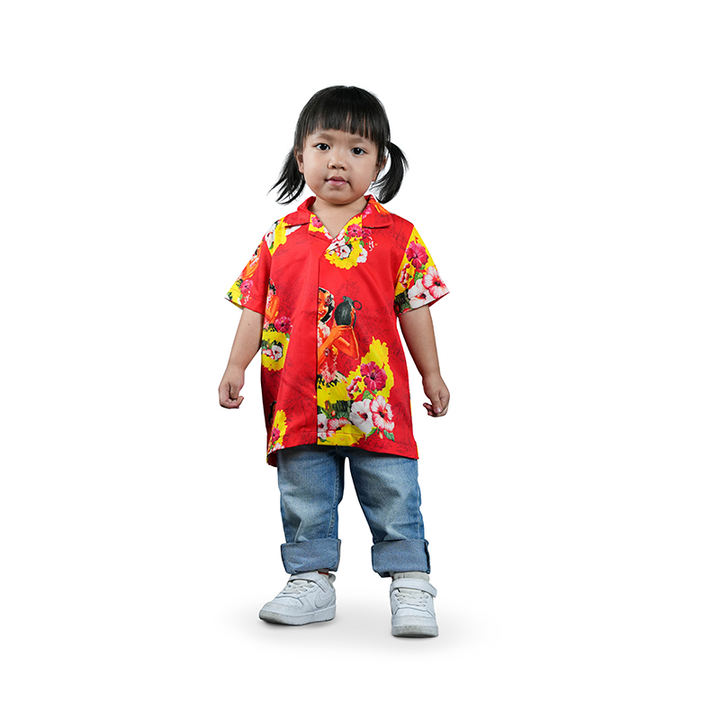 VALOR PX - Girl Bomb Kids' Hawaii Shirts