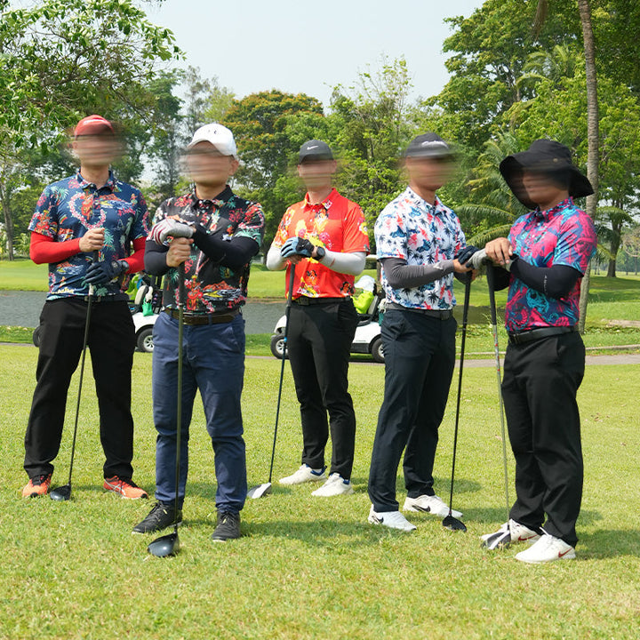 VALOR PX - Girl Bomb Polo Hawaii Shirts