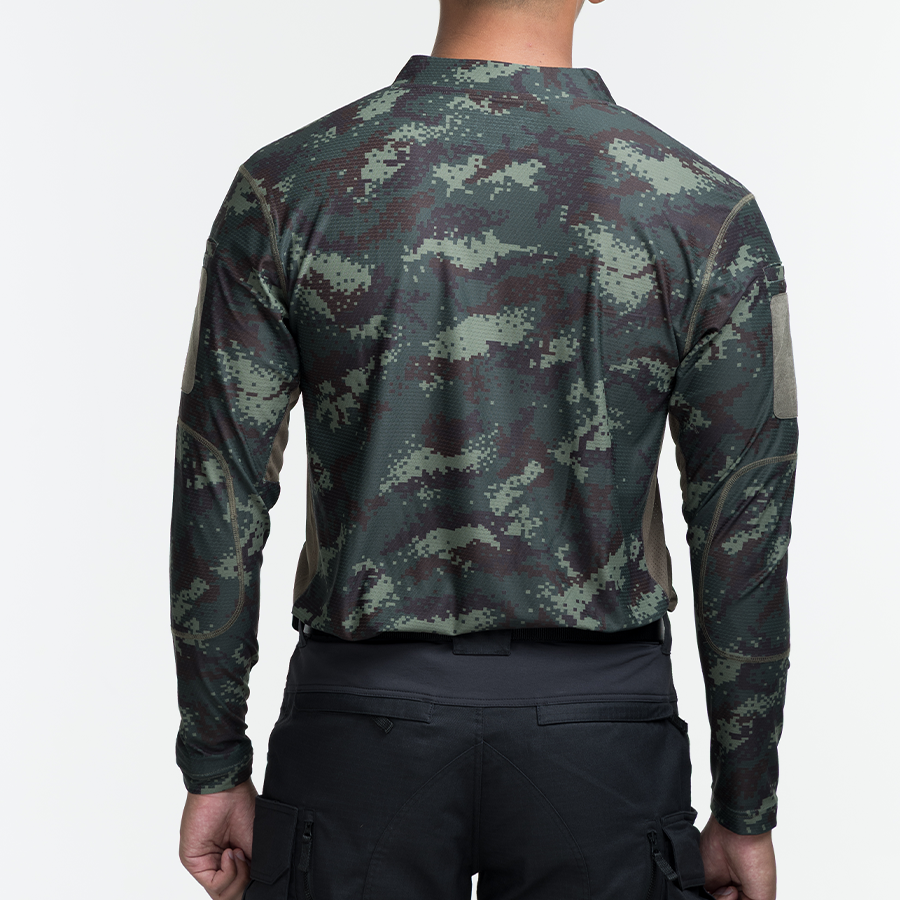 เสื้อทหาร แขนยาว VALOR PX - Standard Operation Shirt, SOS Gen2 เสื้อลายพราง คอวี