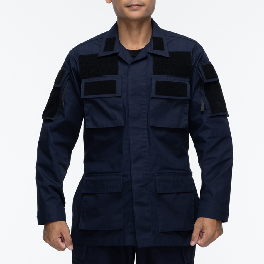 VALOR PX BDU Shirt Native Series เสื้อฝึกพราง - ตัวอย่างการสวมใส่