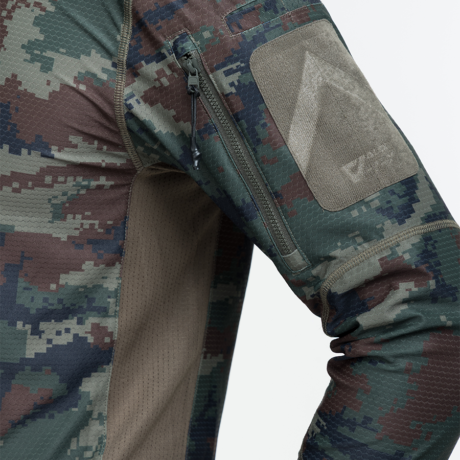 เสื้อทหาร แขนยาว VALOR PX - Standard Operation Shirt, SOS Gen2 เสื้อลายพราง คอวี