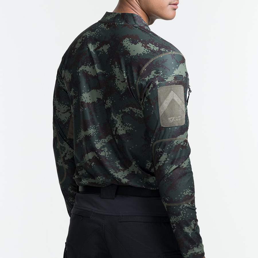 เสื้อทหาร แขนยาว VALOR PX - Standard Operation Shirt, SOS Gen2 เสื้อลายพราง คอวี