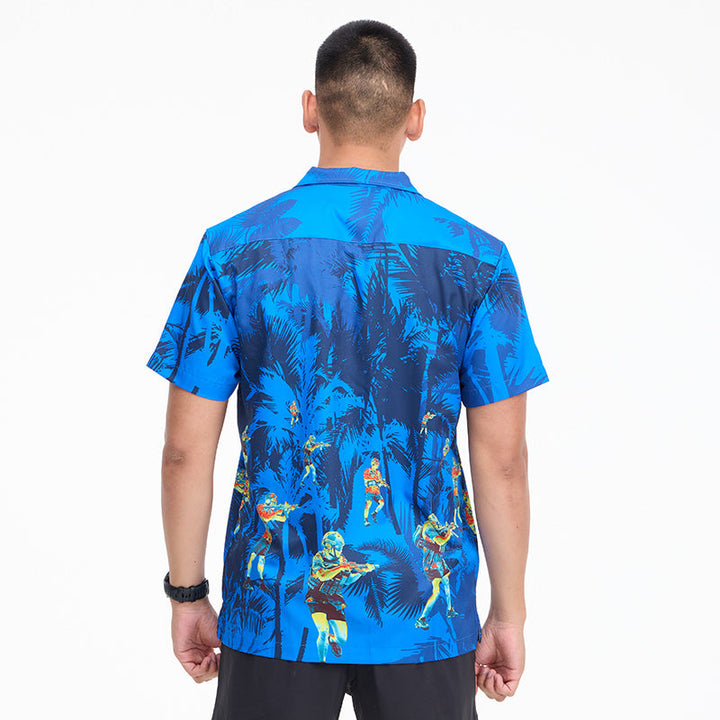 VALOR PX - Predator Vision Hawaii Shirt [Navy]
