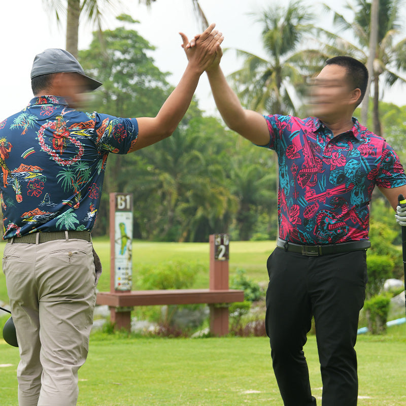 VALOR PX - Aloha Vibe Polo Hawaii Shirts