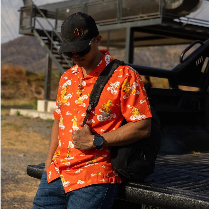 เสื้อฮาวาย VALOR PX - รามเกียรติ์ Tactical Hawaii Shirts
