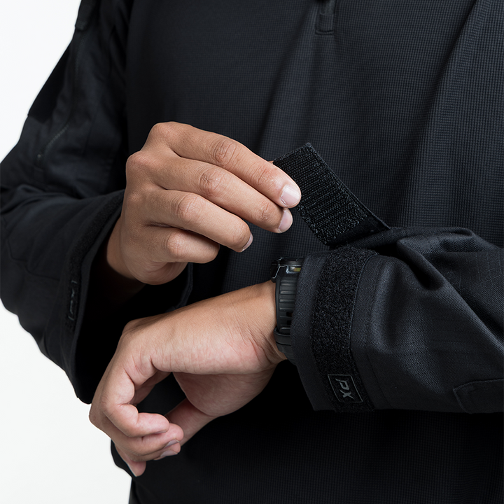 เสื้อทหาร VALOR PX - Native Combat Shirt [Black] เสื้อคอมแบท ทหารพราน