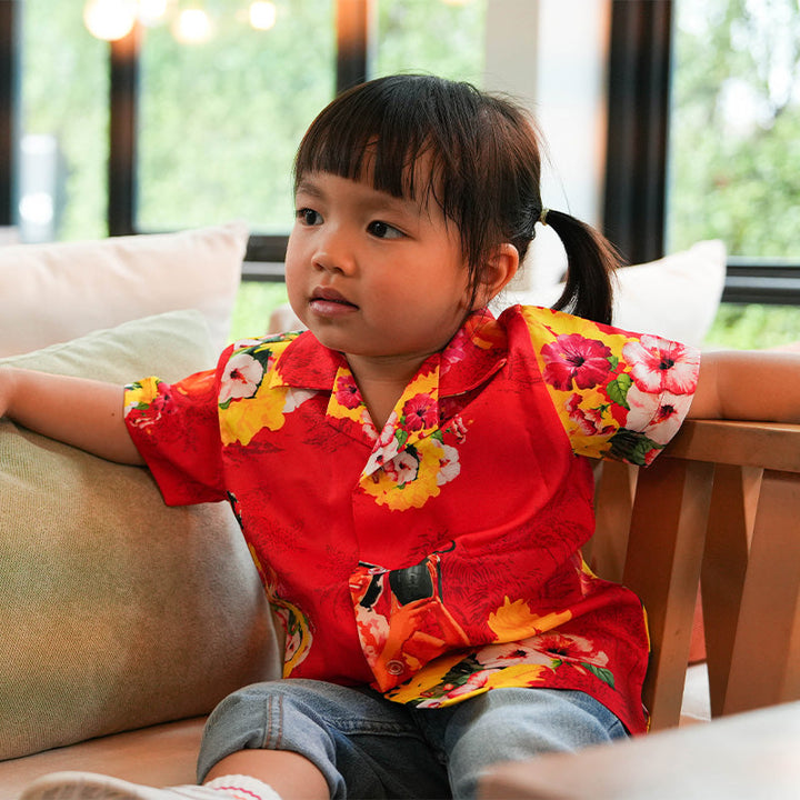 VALOR PX - Girl Bomb Kids' Hawaii Shirts