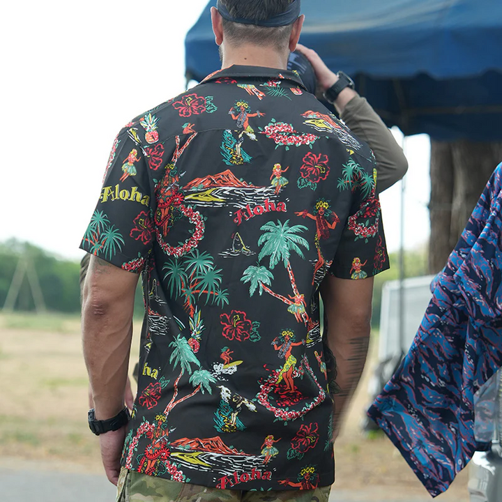 เสื้อฮาวาย VALOR PX - Aloha Vibe Hawaii Shirts