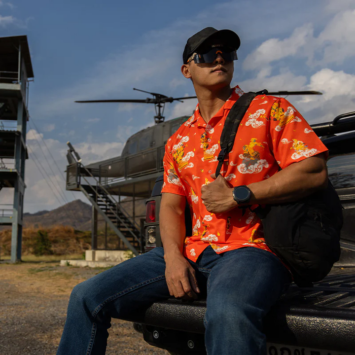 เสื้อฮาวาย VALOR PX - รามเกียรติ์ Tactical Hawaii Shirts
