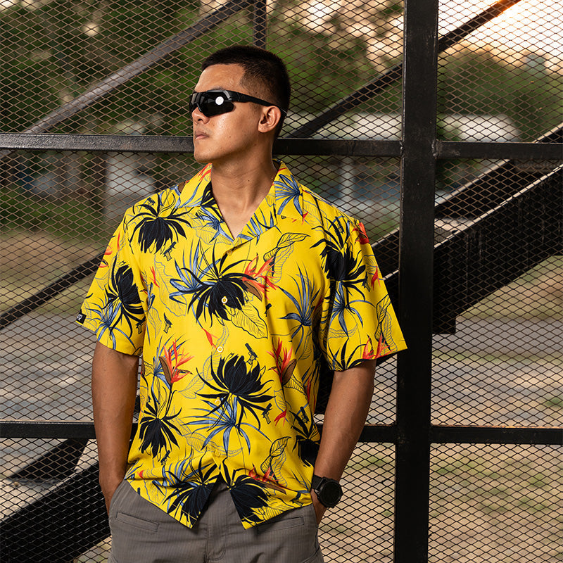 เสื้อฮาวาย VALOR PX - Gun Flower Hawaii Shirts