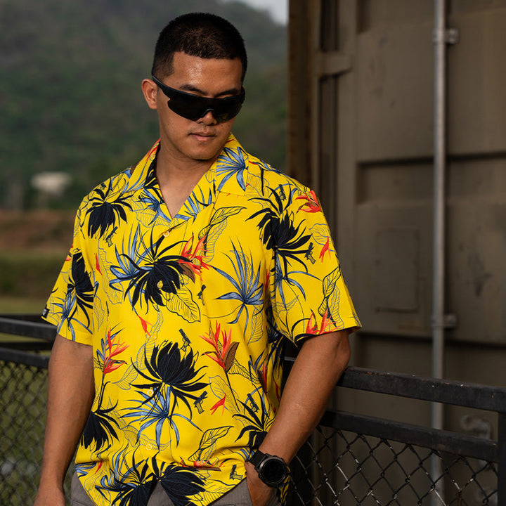 VALOR PX - Gun Flower Hawaii Shirts