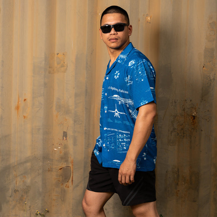 VALOR PX - Blueprint F-16 Hawaii Shirts