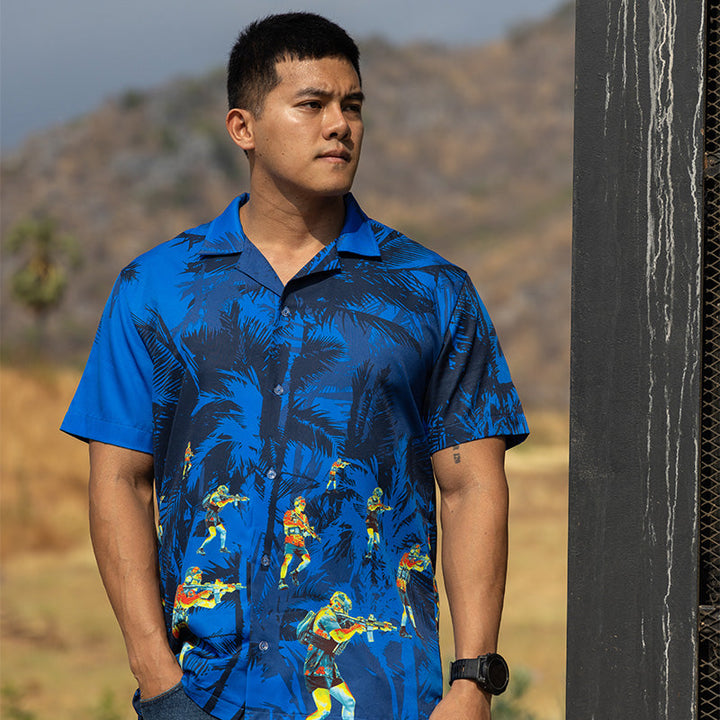 VALOR PX - Predator Vision Hawaii Shirt [Navy]