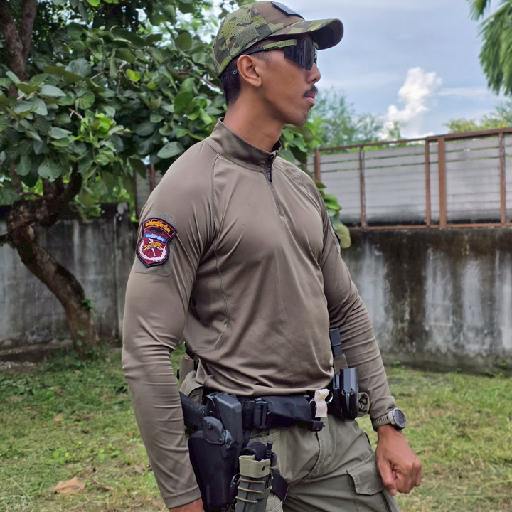 เสื้อทหารแขนยาว VALOR PX - Original Training Long Sleeve Shirt (OTS)
