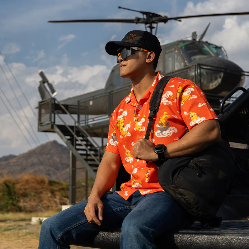 เสื้อฮาวาย VALOR PX - รามเกียรติ์ Tactical Hawaii Shirts