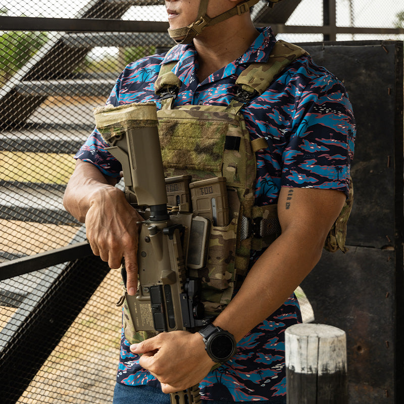 เสื้อฮาวาย VALOR PX - It's Time Hawaii Shirt