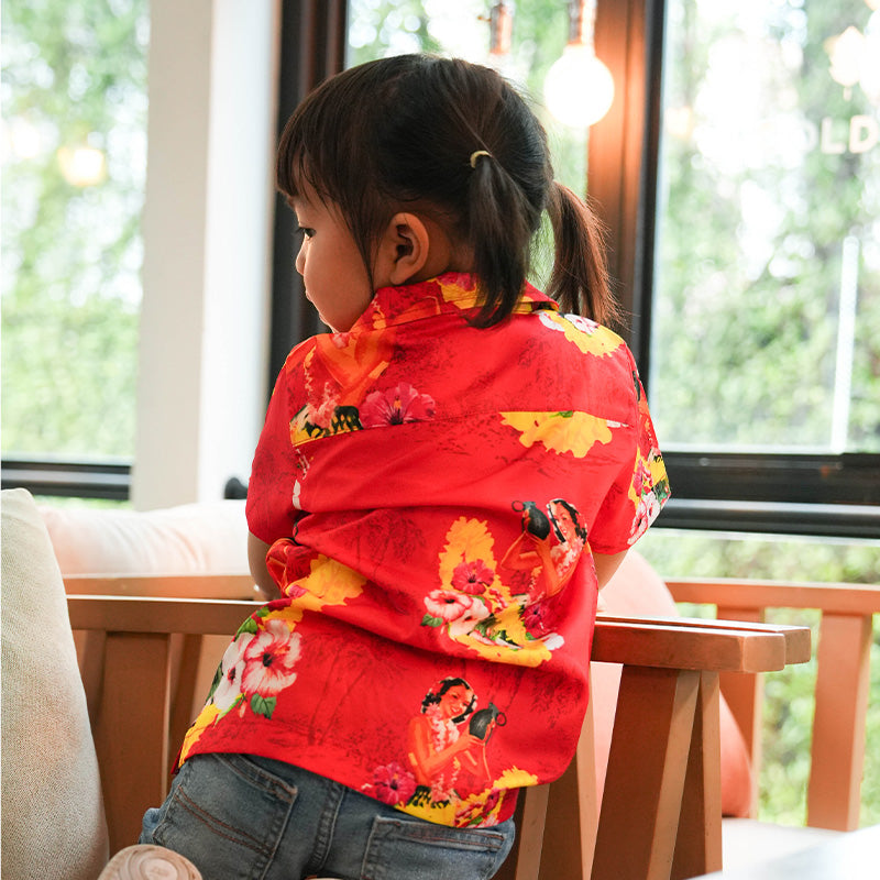 VALOR PX - Girl Bomb Kids' Hawaii Shirts