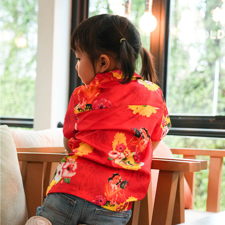 VALOR PX - Girl Bomb Kids' Hawaii Shirts
