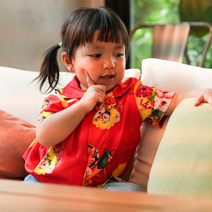 VALOR PX - Girl Bomb Kids' Hawaii Shirts