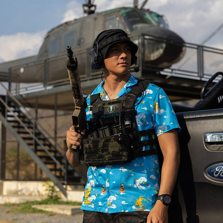 VALOR PX - รามเกียรติ์ Tactical Hawaii Shirts