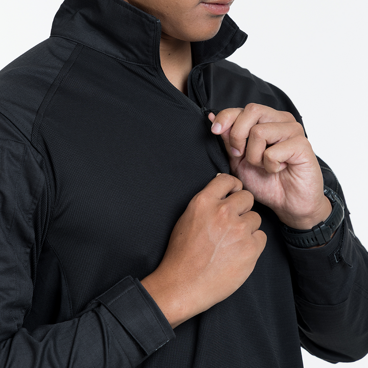 เสื้อทหาร VALOR PX - Native Combat Shirt [Black] เสื้อคอมแบท ทหารพราน