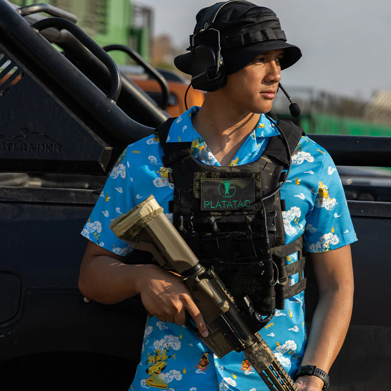 เสื้อฮาวาย VALOR PX - รามเกียรติ์ Tactical Hawaii Shirts