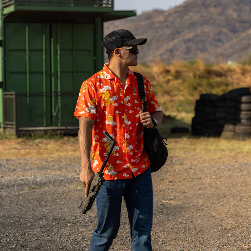 เสื้อฮาวาย VALOR PX - รามเกียรติ์ Tactical Hawaii Shirts