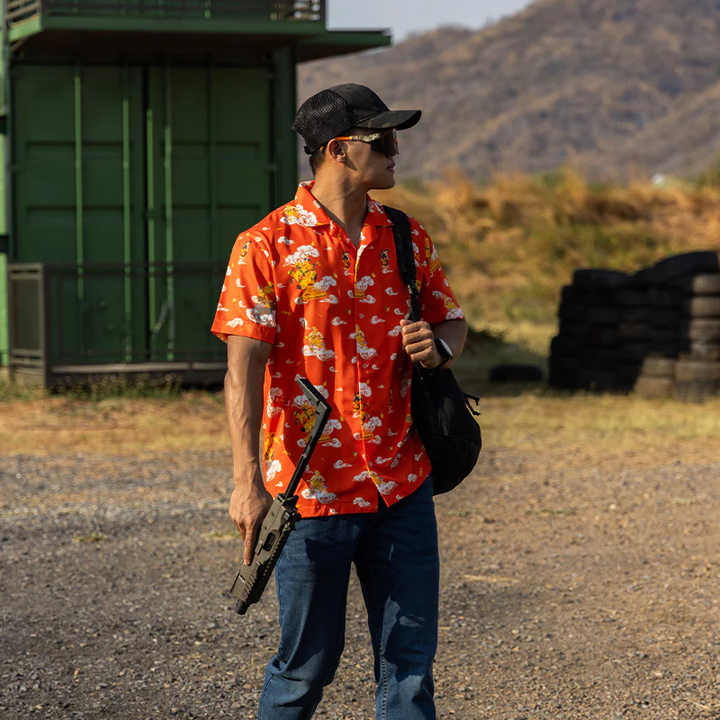 เสื้อฮาวาย VALOR PX - รามเกียรติ์ Tactical Hawaii Shirts