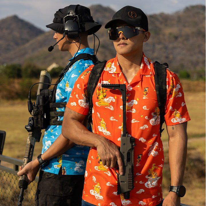 VALOR PX - รามเกียรติ์ Tactical Hawaii Shirts