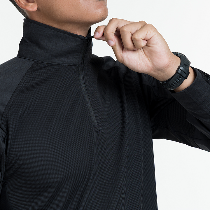เสื้อทหาร VALOR PX - Native Combat Shirt [Black] เสื้อคอมแบท ทหารพราน