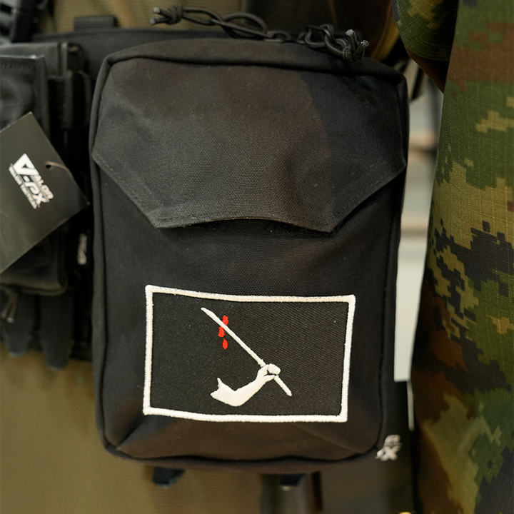 แพทช์ปัก VALOR PX - Embroidered Patch "Jolly Roger" อาร์มติดเสื้อ ขนาด 8cm x 5cm