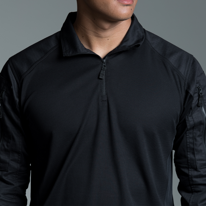 เสื้อทหาร VALOR PX - Native Combat Shirt [Black] เสื้อคอมแบท ทหารพราน