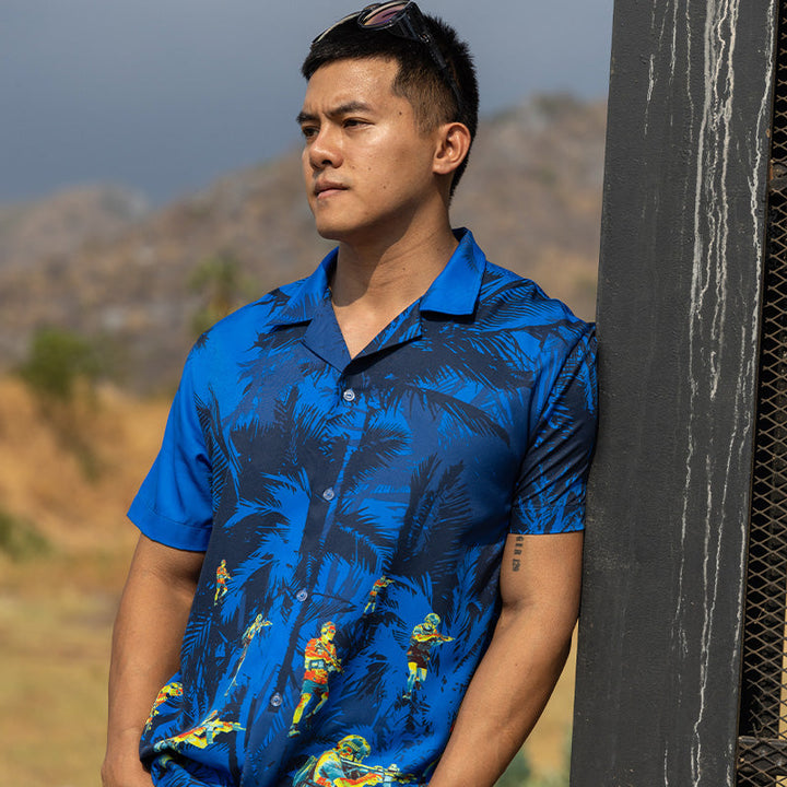 VALOR PX - Predator Vision Hawaii Shirt [Navy]