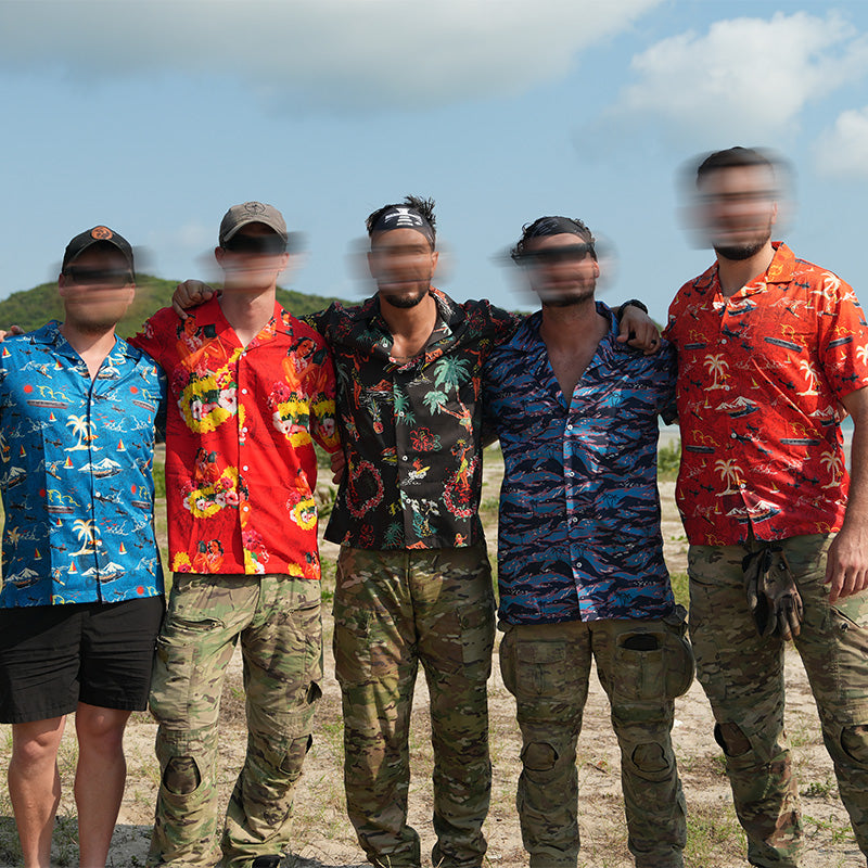 เสื้อฮาวาย VALOR PX - It's Time Hawaii Shirt