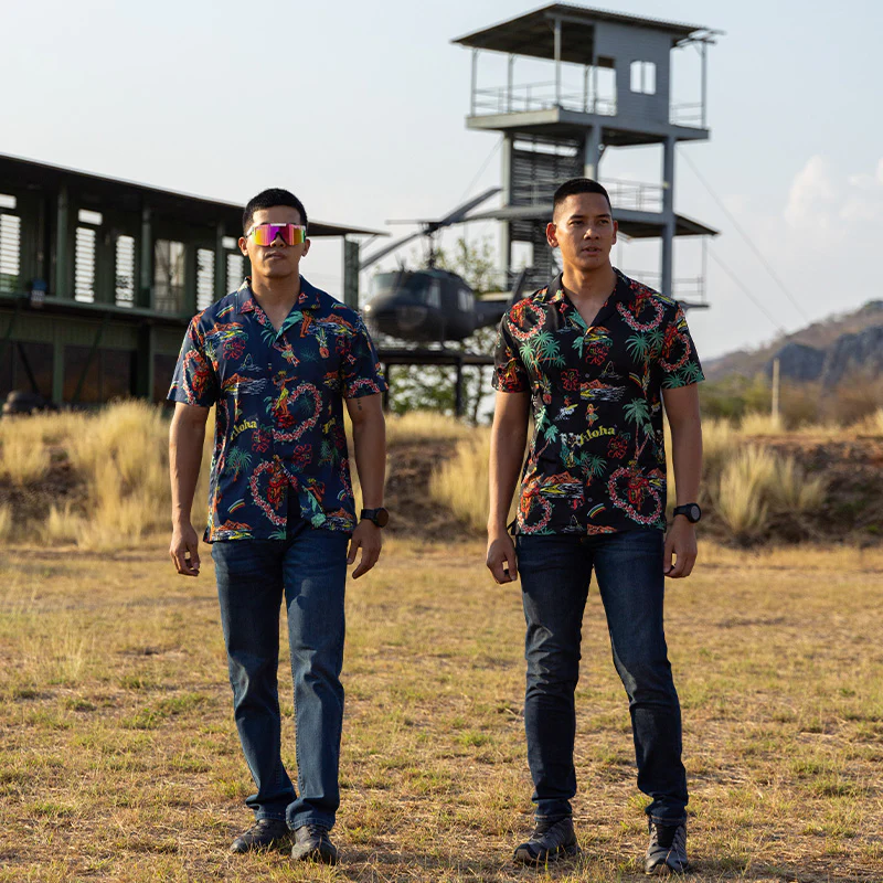 เสื้อฮาวาย VALOR PX - Aloha Vibe Hawaii Shirts