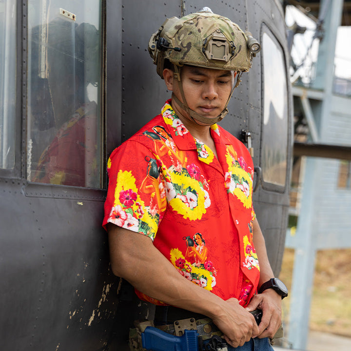 VALOR PX - Girl Bomb Hawaii Shirts