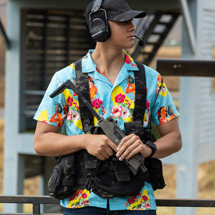 VALOR PX - Girl Bomb Hawaii Shirts