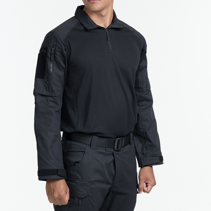 เสื้อทหาร VALOR PX - Native Combat Shirt [Black] เสื้อคอมแบท ทหารพราน