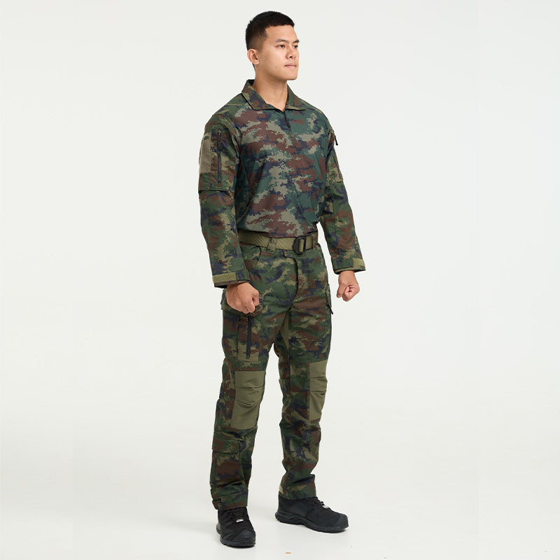 Valor PX - NATIVE COMBAT SHIRT [RTN] เสื้อคอมแบทลายพราง ทหารเรือ