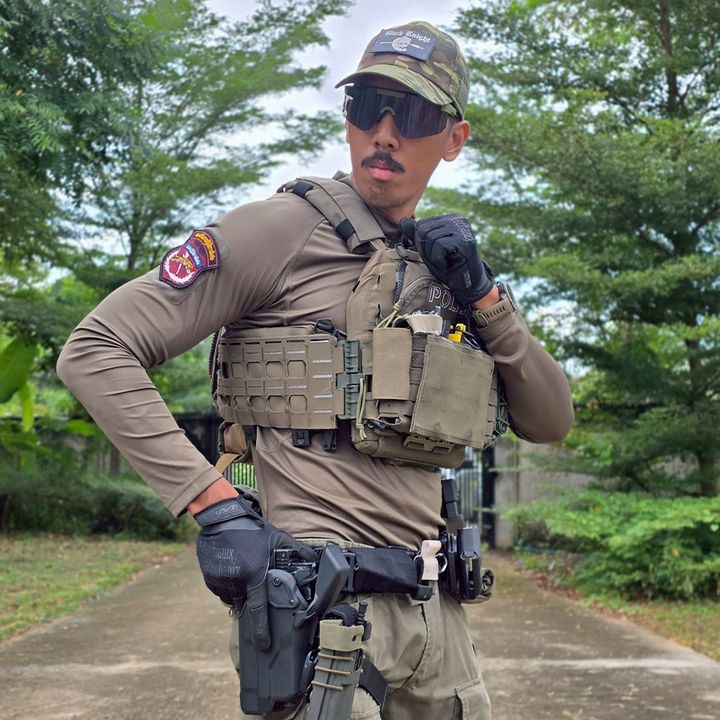 เสื้อทหารแขนยาว VALOR PX - Original Training Long Sleeve Shirt (OTS)