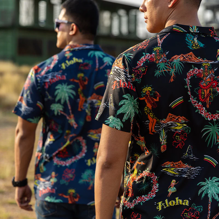 เสื้อฮาวาย VALOR PX - Aloha Vibe Hawaii Shirts