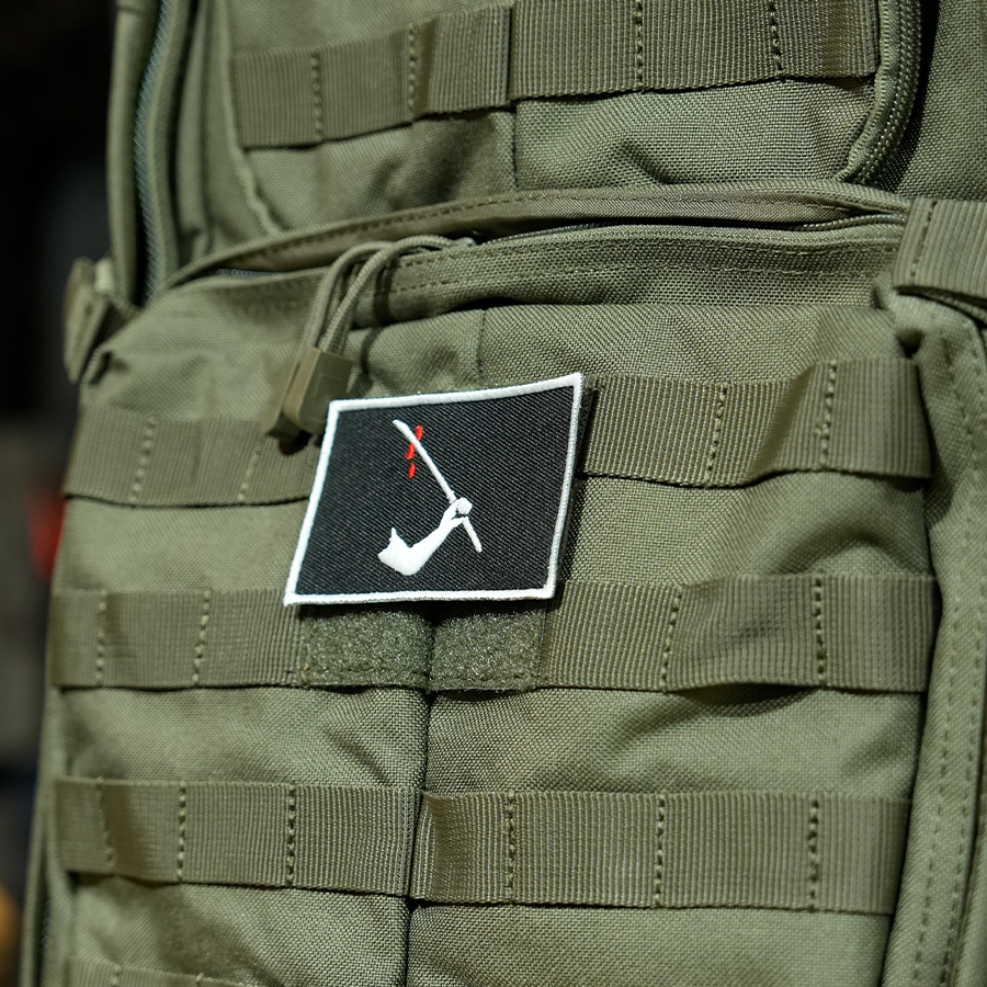 แพทช์ปัก VALOR PX - Embroidered Patch "Jolly Roger" อาร์มติดเสื้อ ขนาด 8cm x 5cm